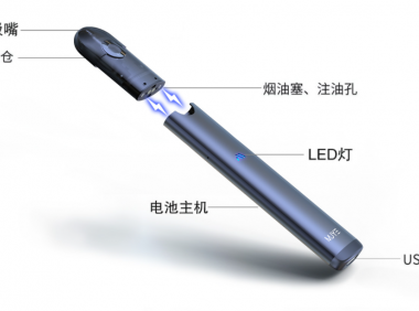 电子烟分为几个部分？