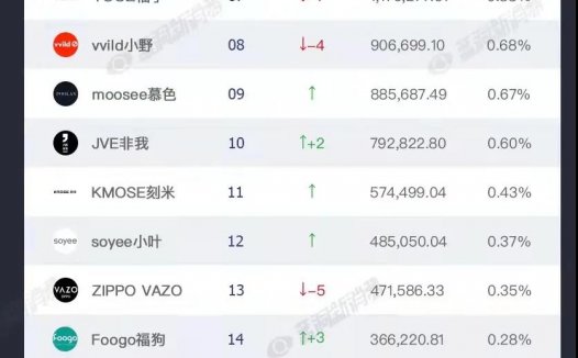 2021中国电子烟第四季度品牌榜