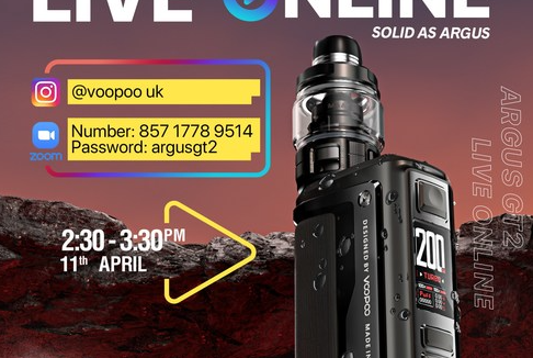 VOOPOO电子烟发布新品ARGUS GT 2