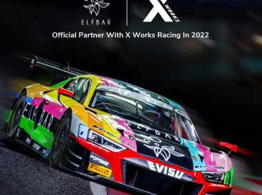 ELFBAR助力亚洲奥迪运动X Works车队出战GT 亚洲杯世界挑战赛！