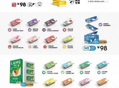徕米电子烟烟弹售价是多少?全系列售价都在这