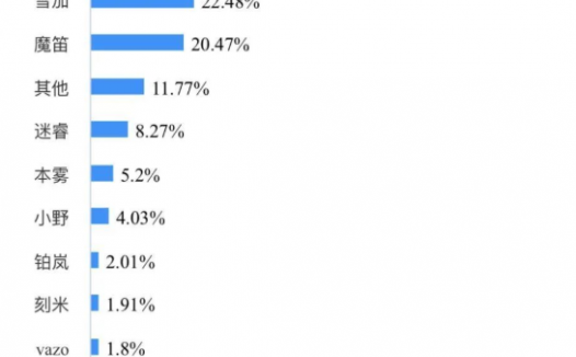 国标电子烟品牌排行榜TOP10