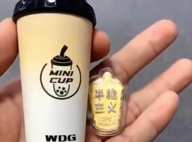 WGD奶茶杯生椰拿铁口味评测